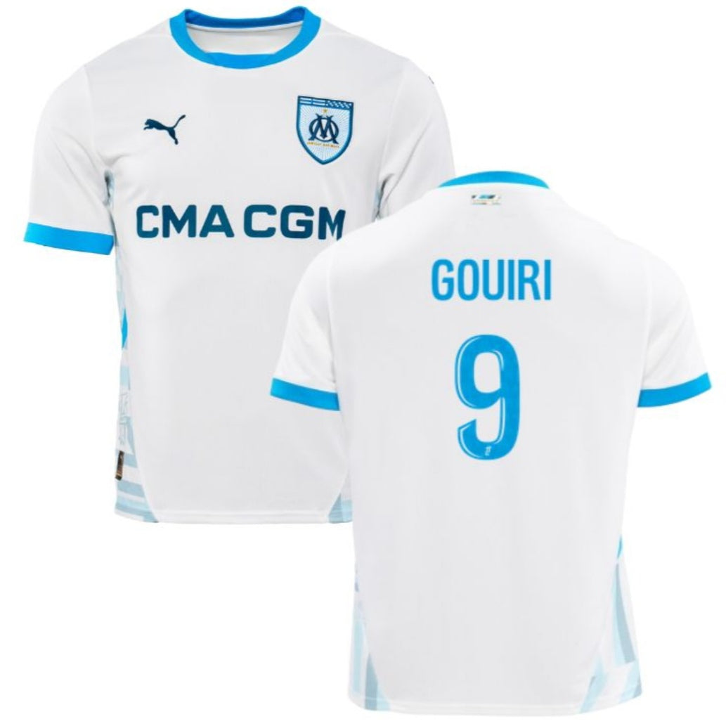 Maillot OM Amine Gouiri Domicile Blanc