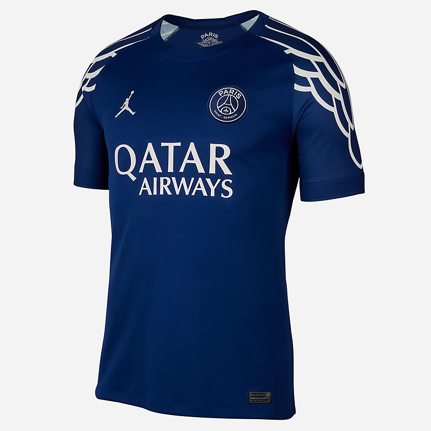 Maillot PSG Ligue des Champions | Fourth | Bleu | Manches Courtes